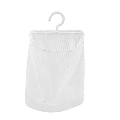Yusheng Mesh-Wäschekorb-Tasche | Mehrzweck-Wäschekorb mit um 360 Grad drehbarem Kleiderbügel | Korb aus Mesh für schmutzige Kleidung für Kleidung, Spielzeug, Küche von Yusheng