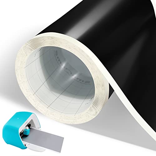 Smart Vinyl Permanent für Cricut Joy, 20FT/14cm*600 cm Vinylfolie Plotter, Plotterfolie Selbstklebend, Blätter Transferfolie für Partydekoration, Aufkleber von YushengTai