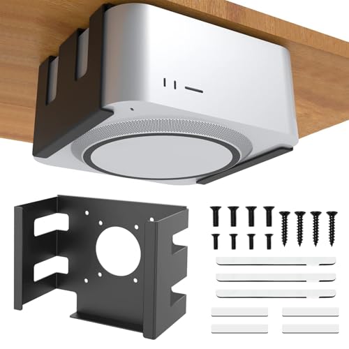 YushengTai Halterung für Mac Mini m4, Untertischhalterung VESA Halterung für Mac Mini m4, Metall Halterung Desktop Computer, Under Desk Stand Holder, Zubehör Wandhalterung, für Office Home, Schwarz YushengTai Halterung für Mac Mini m4, Untertischhalterung VESA Halterung für Mac Mini m4, Metall Halterung Desktop Computer, Under Desk Stand Holder, Zubehör Wandhalterung, für Office Home, Schwarz von YushengTai