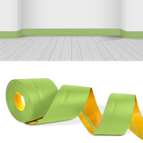 YushengTai Weichsockelleiste Selbstklebend,Grün 6M PVC Sockelleiste Selbstklebend 50 x 20 mm, Weichsockelleiste Flexibel für Küche und Bad Geeignet YushengTai Weichsockelleiste Selbstklebend,Grün 6M PVC Sockelleiste Selbstklebend 50 x 20 mm, Weichsockelleiste Flexibel für Küche und Bad Geeignet von YushengTai