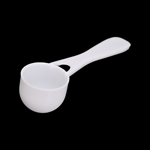 YUSHU - 1/3/5/10g Messlöffel - Kaffee Protein Milchpulver Messlöffel - Milchpulver Messlöffel - Küchenhelfer Weiße Messlöffel - Kunststoff Dünger Messlöffel von Yushu