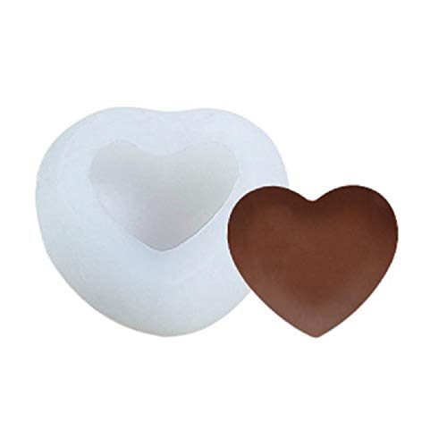 YUSHU DIY Handwerk Harz Kristall Epoxidform 3D Liebe Herz Schokolade Silikonform, Herzform Silikonform, Niedliche Liebe Herz Schlüsselbund Charms, Epoxidharz Formen YUSHU DIY Handwerk Harz Kristall Epoxidform 3D Liebe Herz Schokolade Silikonform, Herzform Silikonform, Niedliche Liebe Herz Schlüsselbund Charms, Epoxidharz Formen von Yushu