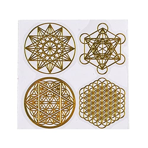 Yushu - 7 Stile Chakra Energie Aufkleber, Chakra Kupfer Energie Turm Orgonit Aufkleber, DIY Pyramide Epoxidharz Material, für Epoxidharz Kunst Handwerk, Mini Charms Yushu - 7 Stile Chakra Energie Aufkleber, Chakra Kupfer Energie Turm Orgonit Aufkleber, DIY Pyramide Epoxidharz Material, für Epoxidharz Kunst Handwerk, Mini Charms von Yushu