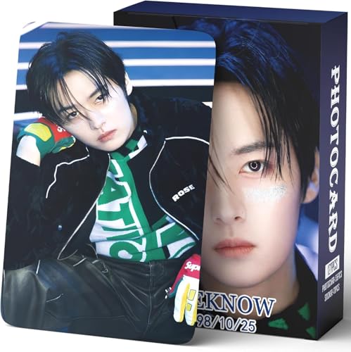 Yuto Stray Kids Photocards 127 PCS Stray Kids Hollow Photo Cards Dominate World Tour Photocards Lomo Card Gift Lomo Cards Merch for Boys and Girls (Lee Know) von Yuto