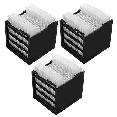 30 Blatt Filterpapier, Ersatzfilter für Artic Air Personal Space Cooler, Mini Luftkühler Filter Ersatzfilter, 30 Blatt Filterpapier, Ersatzfilter Für Cooler Filter Personal Space Air Cooler (3PCS) von YuuFcy