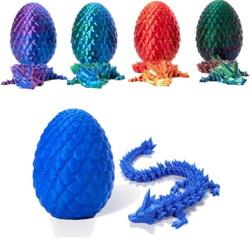 3D-gedruckter Überraschungsdrache im Ei, 3D Gedrucktes Drachenei Geheimnisvolle Dracheneier, abnehmbare Eierschale und flexible Gelenke, Schreibtischspielzeug, Erwachsene, Spielzeug für Autismus (A) 3D-gedruckter Überraschungsdrache im Ei, 3D Gedrucktes Drachenei Geheimnisvolle Dracheneier, abnehmbare Eierschale und flexible Gelenke, Schreibtischspielzeug, Erwachsene, Spielzeug für Autismus (A) von YuuFcy