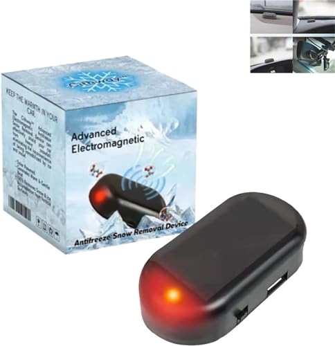 Fivfivgo Tragbare Kinetische Mini-Heizung, Solar-Diebstahlschutzlicht im Auto, Elektromagnetische molekulare Interferenz werkzeug, Mini-tragbare Kinetische Heizung Für Ehicles, Wohnzimmer (1 Stücke) von YuuFcy