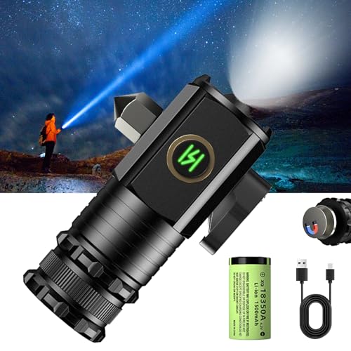 Magnolight Taschenlampe, Magnolight Flashlight, Magnetische Mini-Taschenlampe, Aufladbar LED Taschenlampen Tasche Licht mit 5 Lichtmodi, IP65 Wasserdicht Flashlight für Notfälle, Camping, Wandern (B) Magnolight Taschenlampe, Magnolight Flashlight, Magnetische Mini-Taschenlampe, Aufladbar LED Taschenlampen Tasche Licht mit 5 Lichtmodi, IP65 Wasserdicht Flashlight für Notfälle, Camping, Wandern (B) von YuuFcy