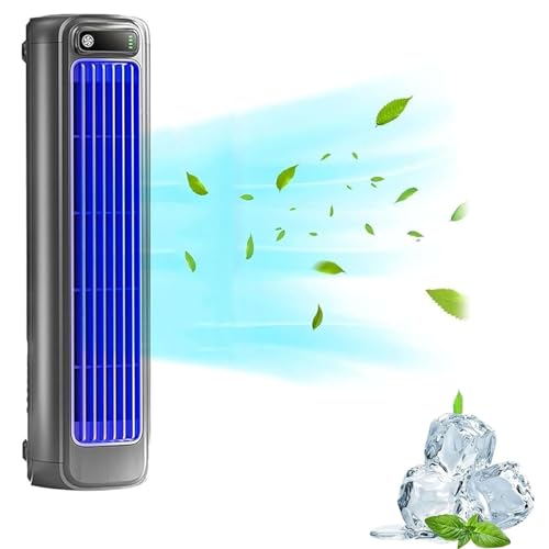 Outfany Cooling Ace,Libiyi Cooling Ace,Relaxix Cooling Ace Klimagerät,Shirem Cooling Ace,Tragbare Klimaanlage Kühlventilator Leise mit 3 Geschwindigkeiten,Luftkühler Klimaanlage für Haus Büro (Blau) von YuuFcy