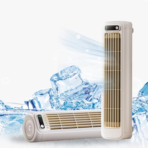 Outfany Cooling Ace,Libiyi Cooling Ace,Relaxix Cooling Ace Klimagerät,Shirem Cooling Ace,Tragbare Klimaanlage Kühlventilator Leise mit 3 Geschwindigkeiten,Luftkühler Klimaanlage für Haus Büro (Beige) von YuuFcy