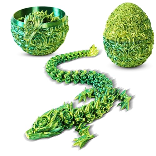 YuuFcy 3D-Gedruckter Überraschungsdrache im Ei, Drachenei mit Drache, 3D-Gedruckter Drache im Ei, 3D Drachen Figuren Flexible Edruckte Dracheneier Geschenk für Jungen Mädchen YuuFcy 3D-Gedruckter Überraschungsdrache im Ei, Drachenei mit Drache, 3D-Gedruckter Drache im Ei, 3D Drachen Figuren Flexible Edruckte Dracheneier Geschenk für Jungen Mädchen von YuuFcy