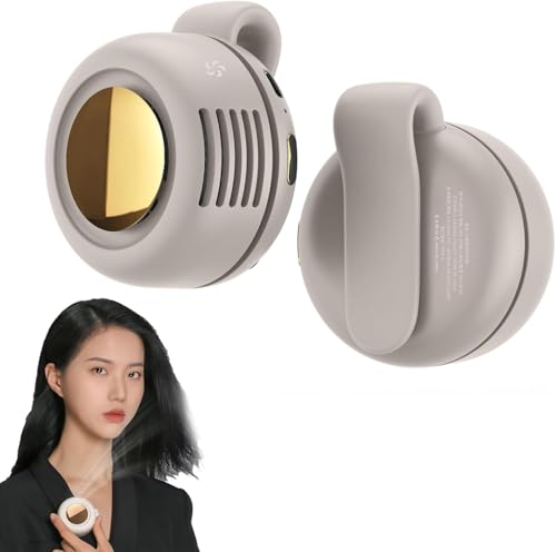 YuuFcy Small Clip Fan,Portable Silent Mini Bladeless Fan Clip On,Tragbarer Clip Ventilator,3 Geschwindigkeiten Mini handventilator,USB Wiederaufladbar Taillenclip-Ventilator,Für Outdoor Büro (Weiß) YuuFcy Small Clip Fan,Portable Silent Mini Bladeless Fan Clip On,Tragbarer Clip Ventilator,3 Geschwindigkeiten Mini handventilator,USB Wiederaufladbar Taillenclip-Ventilator,Für Outdoor Büro (Weiß) von YuuFcy