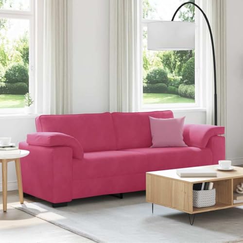3-Sitzer-Sofa Weinrot, 178 cm Samt, Modernes Design, Komfortable Couch für Wohnzimmer, Schlafzimmer, Robustes Gestell, Entspannung Lounge 3-Sitzer-Sofa Weinrot, 178 cm Samt, Modernes Design, Komfortable Couch für Wohnzimmer, Schlafzimmer, Robustes Gestell, Entspannung Lounge von YuuSsea