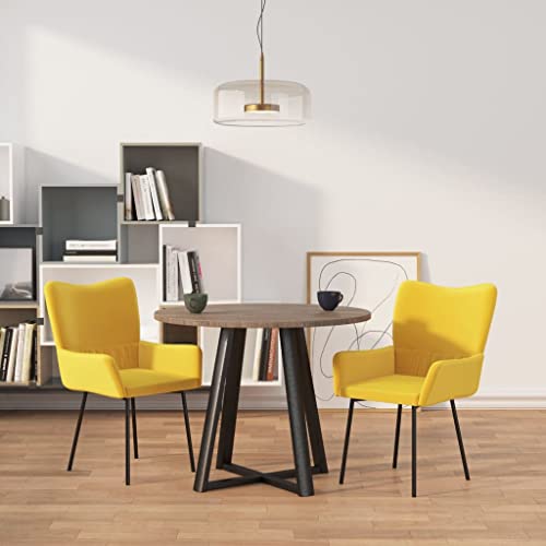 Esszimmerstühle 2er Set, Moderne Polsterstühle aus weichem Samt, ergonomischer Esszimmerstuhl mit robustem Metallgestell für Küche und Wohnzimmer Esszimmerstühle 2er Set, Moderne Polsterstühle aus weichem Samt, ergonomischer Esszimmerstuhl mit robustem Metallgestell für Küche und Wohnzimmer von YuuSsea