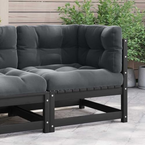 Garten-Ecksofa mit Kissen, Massivholz Kiefer, modular erweiterbar, für Terrassen-Möbel-Sets, Outdoor-Bereich, Balkon Garten-Ecksofa mit Kissen, Massivholz Kiefer, modular erweiterbar, für Terrassen-Möbel-Sets, Outdoor-Bereich, Balkon von YuuSsea