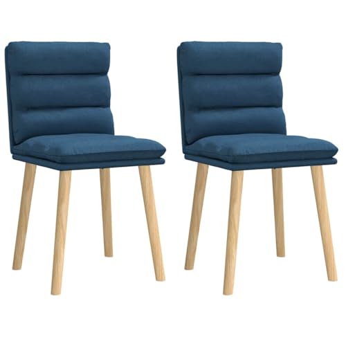 YuuSsea Esszimmerstühle 2er Set Blau Stoff, Moderne Küchenstühle mit Massivholzbeinen, Bequeme Polsterung für Esszimmer, Wohnzimmer YuuSsea Esszimmerstühle 2er Set Blau Stoff, Moderne Küchenstühle mit Massivholzbeinen, Bequeme Polsterung für Esszimmer, Wohnzimmer von YuuSsea