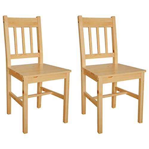YuuSsea Esszimmerstühle 2er Set aus Massivholz, Kiefer Natur, Ergonomisches Design, Küchenstühle für Esszimmer, Wohnzimmer YuuSsea Esszimmerstühle 2er Set aus Massivholz, Kiefer Natur, Ergonomisches Design, Küchenstühle für Esszimmer, Wohnzimmer von YuuSsea