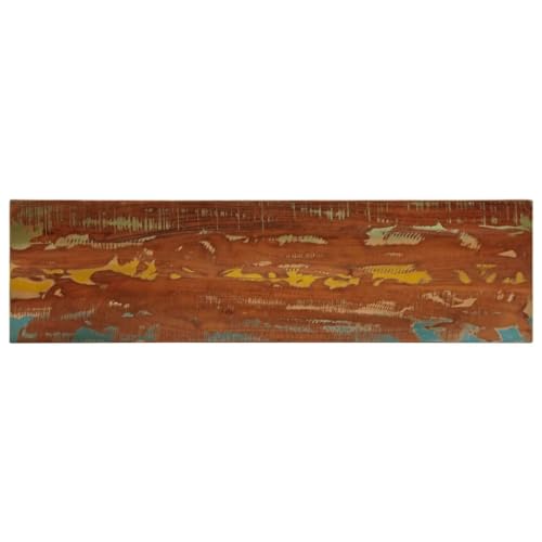 YuuSsea Rechteckige Altholz Tischplatte 100x20x3,8 cm, Massive Holzplatte für Esstisch, Schreibtisch oder Küchentheke, robuste Oberfläche YuuSsea Rechteckige Altholz Tischplatte 100x20x3,8 cm, Massive Holzplatte für Esstisch, Schreibtisch oder Küchentheke, robuste Oberfläche von YuuSsea