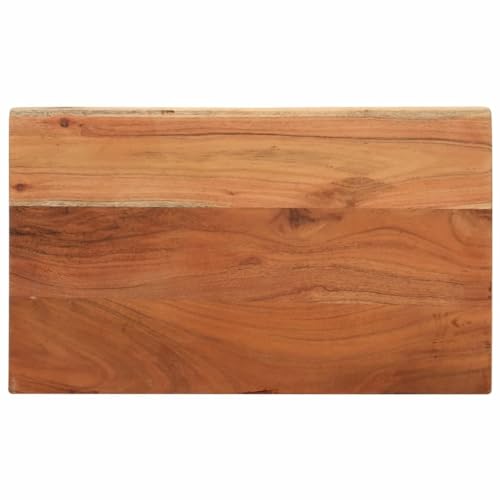 YuuSsea Tischplatte 50x20x3,8 cm Rechteckig Massivholz Akazie, Unfinished Holzplatte für Küchentisch, Bar, Schreibtisch & Couchtisch, Robuste Holz Block Arbeitsplatte YuuSsea Tischplatte 50x20x3,8 cm Rechteckig Massivholz Akazie, Unfinished Holzplatte für Küchentisch, Bar, Schreibtisch & Couchtisch, Robuste Holz Block Arbeitsplatte von YuuSsea