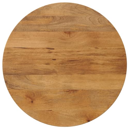 YuuSsea Tischplatte Ø 90x2,5 cm Rund Massivholz Mango, Eichen-Optik, Robuste Holztischplatte für Esstisch, Küchentisch oder Couchtisch YuuSsea Tischplatte Ø 90x2,5 cm Rund Massivholz Mango, Eichen-Optik, Robuste Holztischplatte für Esstisch, Küchentisch oder Couchtisch von YuuSsea