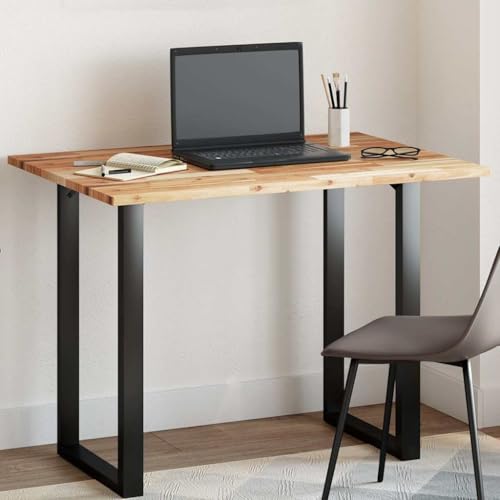 YuuSsea Tischplatte Rechteckig 100x70x2 cm Massivholz Akazie, Robuste Holzplatte für Esstische & Bistrotische, Langlebige Oberfläche von YuuSsea