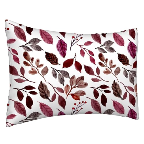 Kissenbezüge Blau Kissenbezug 60 x 80 cm Kissenbezüge Blätter Rechteckig Sofakisse Kissenbezug Weicher Kissen Kopfkissenbezug Beidseitig Bedruckt Muster für Frühling Sommer Herbst Deko Geschenke L-82 Kissenbezüge Blau Kissenbezug 60 x 80 cm Kissenbezüge Blätter Rechteckig Sofakisse Kissenbezug Weicher Kissen Kopfkissenbezug Beidseitig Bedruckt Muster für Frühling Sommer Herbst Deko Geschenke L-82 von Yuxoaoue