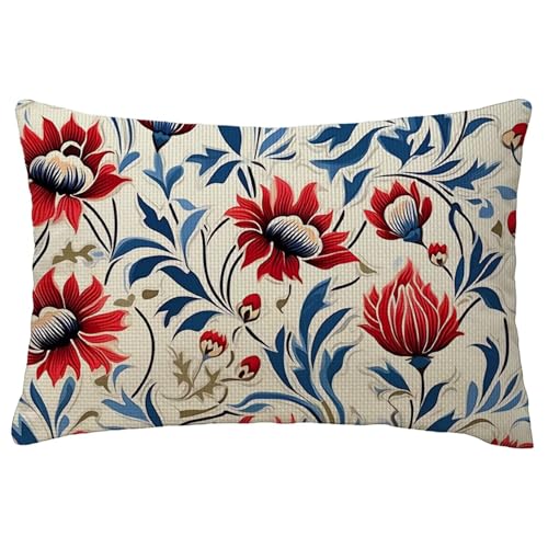 Kissenbezüge Böhmen Kissenbezug 40 x 70 cm Kissenbezüge Blume Rechteckig Sofakisse Kissenbezug Leinen Kissen Kopfkissenbezug Beidseitig Bedruckt Muster für Frühling Sommer Herbst Deko Geschenke L-54 Kissenbezüge Böhmen Kissenbezug 40 x 70 cm Kissenbezüge Blume Rechteckig Sofakisse Kissenbezug Leinen Kissen Kopfkissenbezug Beidseitig Bedruckt Muster für Frühling Sommer Herbst Deko Geschenke L-54 von Yuxoaoue