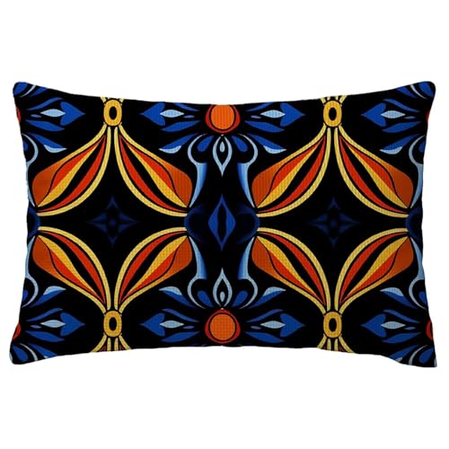 Kissenbezüge Ethnisch Kissenbezug 40 x 70 cm Kissenbezüge Retro Rechteckig Sofakisse Kissenbezug Leinen Kissen Kopfkissenbezug Beidseitig Bedruckt Muster für Frühling Sommer Herbst Deko Geschenke L-44 Kissenbezüge Ethnisch Kissenbezug 40 x 70 cm Kissenbezüge Retro Rechteckig Sofakisse Kissenbezug Leinen Kissen Kopfkissenbezug Beidseitig Bedruckt Muster für Frühling Sommer Herbst Deko Geschenke L-44 von Yuxoaoue