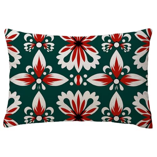 Kissenbezüge Retro Kissenbezug 40 x 60 cm Kissenbezüge Ethnisch Rechteckig Sofakisse Kissenbezug Leinen Kissen Kopfkissenbezug Beidseitig Bedruckt Muster für Frühling Sommer Herbst Deko Geschenke L-52 Kissenbezüge Retro Kissenbezug 40 x 60 cm Kissenbezüge Ethnisch Rechteckig Sofakisse Kissenbezug Leinen Kissen Kopfkissenbezug Beidseitig Bedruckt Muster für Frühling Sommer Herbst Deko Geschenke L-52 von Yuxoaoue