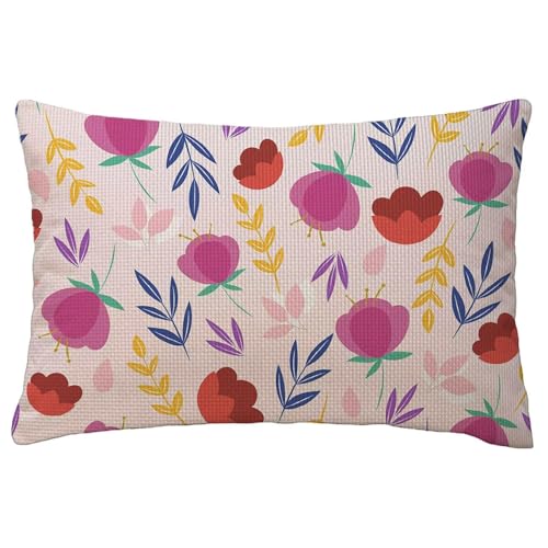 Kissenbezüge Rot Kissenbezug 40 x 80 cm Kissenbezüge Blume Rechteckig Sofakisse Kissenbezug 1er Set Leinen Kopfkissenbezug Beidseitig Bedruckt Muster für Frühling Sommer Herbst Deko Geschenke L-78 Kissenbezüge Rot Kissenbezug 40 x 80 cm Kissenbezüge Blume Rechteckig Sofakisse Kissenbezug 1er Set Leinen Kopfkissenbezug Beidseitig Bedruckt Muster für Frühling Sommer Herbst Deko Geschenke L-78 von Yuxoaoue