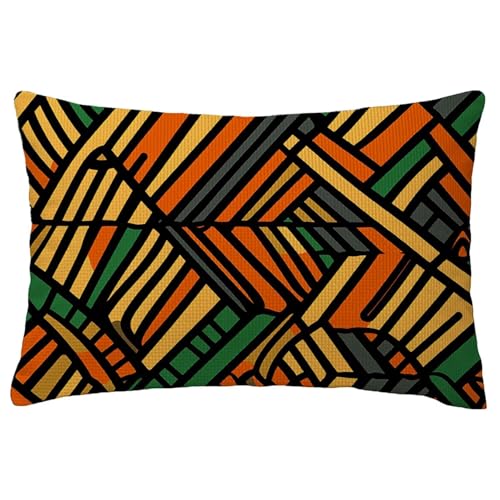 Kissenbezüge Stammes Kissenbezug 50 x 80 cm Kissenbezüge Retro Rechteckig Sofakisse Kissenbezug Leinen Kissen Kopfkissenbezug Beidseitig Bedruckt Muster für Frühling Sommer Herbst Deko Geschenke L-46 Kissenbezüge Stammes Kissenbezug 50 x 80 cm Kissenbezüge Retro Rechteckig Sofakisse Kissenbezug Leinen Kissen Kopfkissenbezug Beidseitig Bedruckt Muster für Frühling Sommer Herbst Deko Geschenke L-46 von Yuxoaoue