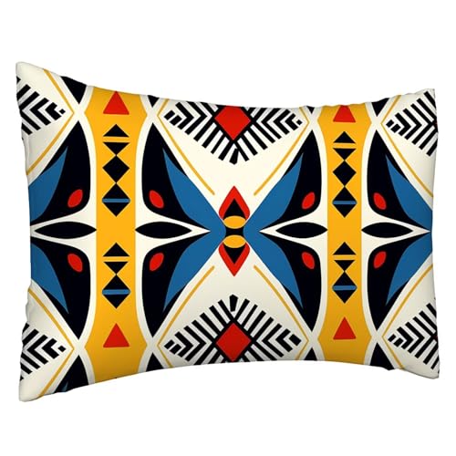 Kissenbezug 40 x 60 cm Ethnisch Kissenbezüge Retro Zierkissen Rechteckig Couchkissen Zierkissenbezüge Weicher Sofa Dekokissen Kopfkissenbezug für Fall Deko Wohnzimmer Gartenmöbel Kissen Geschenke L-43 Kissenbezug 40 x 60 cm Ethnisch Kissenbezüge Retro Zierkissen Rechteckig Couchkissen Zierkissenbezüge Weicher Sofa Dekokissen Kopfkissenbezug für Fall Deko Wohnzimmer Gartenmöbel Kissen Geschenke L-43 von Yuxoaoue
