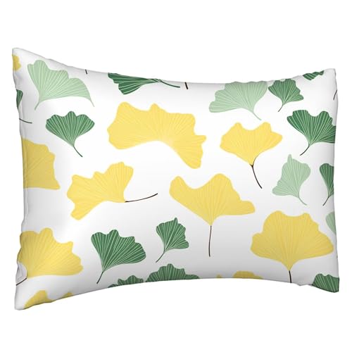 Kissenbezug 40 x 60 cm Gelb Kissenbezüge Blätter Zierkissen Rechteckig Couchkissen Zierkissenbezüge Weicher Sofa Dekokissen Kopfkissenbezug für Fall Deko Wohnzimmer Gartenmöbel Kissen Geschenke L-51 Kissenbezug 40 x 60 cm Gelb Kissenbezüge Blätter Zierkissen Rechteckig Couchkissen Zierkissenbezüge Weicher Sofa Dekokissen Kopfkissenbezug für Fall Deko Wohnzimmer Gartenmöbel Kissen Geschenke L-51 von Yuxoaoue