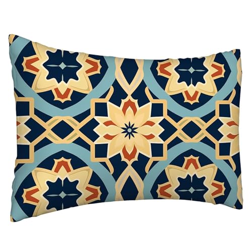 Kissenbezug 40 x 65 cm Retro Kissenbezüge Mandala Zierkissen Rechteckig Couchkissen Zierkissenbezüge Weicher Sofa Dekokissen Kopfkissenbezug für Fall Deko Wohnzimmer Gartenmöbel Kissen Geschenke L-63 Kissenbezug 40 x 65 cm Retro Kissenbezüge Mandala Zierkissen Rechteckig Couchkissen Zierkissenbezüge Weicher Sofa Dekokissen Kopfkissenbezug für Fall Deko Wohnzimmer Gartenmöbel Kissen Geschenke L-63 von Yuxoaoue