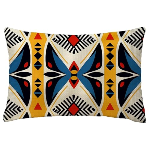 Kissenbezug 40 x 80 cm Ethnisch Kissenbezüge Retro Zierkissen Rechteckig Couchkissen Zierkissenbezüge Leinen Sofa Dekokissen Kopfkissenbezug für Fall Deko Wohnzimmer Gartenmöbel Kissen Geschenke L-43 Kissenbezug 40 x 80 cm Ethnisch Kissenbezüge Retro Zierkissen Rechteckig Couchkissen Zierkissenbezüge Leinen Sofa Dekokissen Kopfkissenbezug für Fall Deko Wohnzimmer Gartenmöbel Kissen Geschenke L-43 von Yuxoaoue
