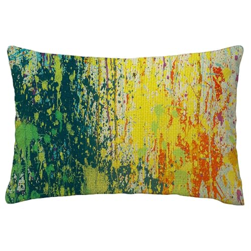 Kissenbezug 60 x 80 cm Gelb Kissenbezüge Geometrie Zierkissen Rechteckig Couchkissen Zierkissenbezüge Leinen Sofa Dekokissen Kopfkissenbezug für Fall Deko Wohnzimmer Gartenmöbel Kissen Geschenke L-85 Kissenbezug 60 x 80 cm Gelb Kissenbezüge Geometrie Zierkissen Rechteckig Couchkissen Zierkissenbezüge Leinen Sofa Dekokissen Kopfkissenbezug für Fall Deko Wohnzimmer Gartenmöbel Kissen Geschenke L-85 von Yuxoaoue