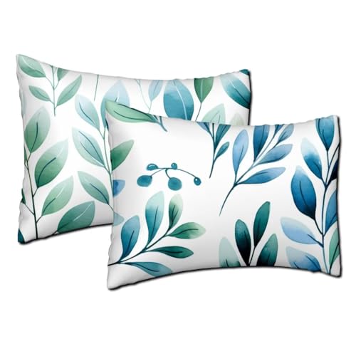 Outdoor Kissen Smaragd Kissenbezugen 40x70 cm 2 Stück Outdoorkissen Blatt Wasserfest Weicher Kurzplüsch Kopfkissenbezug Rechteckig Sofa Kissenbezugen Frühling Sommer Garten Stuhl Balkon Deko h-1274 Outdoor Kissen Smaragd Kissenbezugen 40x70 cm 2 Stück Outdoorkissen Blatt Wasserfest Weicher Kurzplüsch Kopfkissenbezug Rechteckig Sofa Kissenbezugen Frühling Sommer Garten Stuhl Balkon Deko h-1274 von Yuxoaoue