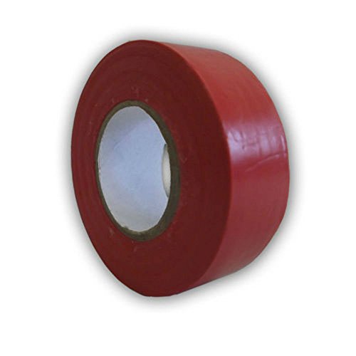 1 Rolle 19mm X 20m Rote PVC Isolierband pro Isolier-Und Britischer Standard von Yuzet