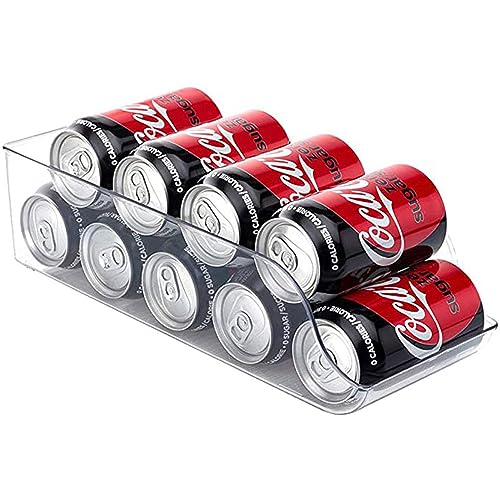 YverLand Dosenorganizer für Kühlschrank, Wasserflaschenspender für Kühlschrank, Lebensmittel-Aufbewahrungsbox für die Küche (1er-Pack) von YverLand