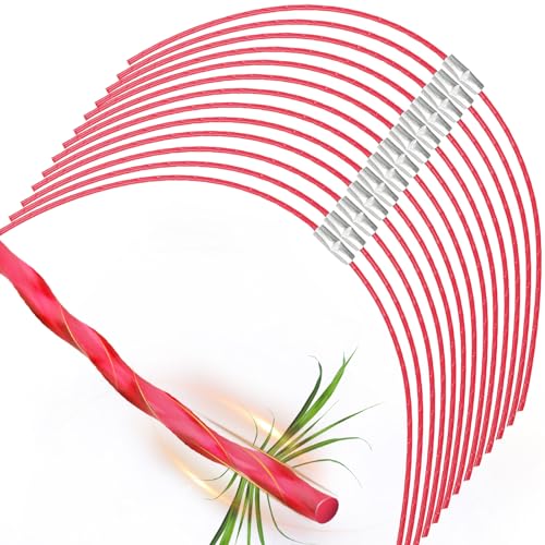 Yweller 40 Stück F016800181 Ersatzfaden Mähfaden Extrastarker Faden für Bosch Elektro-Rasentrimmer ART 26 Combitrim,Ø 2,4 mm Länge 26 cm Extra starker Nachfüllfaden für "Pro-Tap" Fadenspule von Yweller