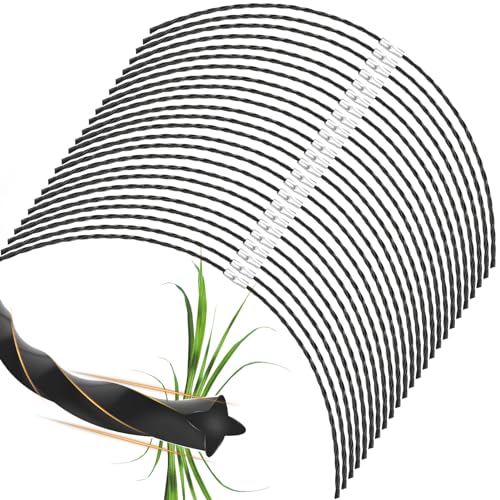 Yweller F016800431 Mähfaden Trimmerfaden Rasentrimmer Faden Kompatibel mit Bosch AFS 23-37 Motorsense Faden Freischneider Faden für Weed Grass Yard Garden, 3,5 mm x 37 cm 40 Stück von Yweller