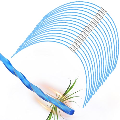 Yweller 50 Stück F016800182 Ersatzfaden Mähfaden Extrastarker Faden für Bosch Elektro-Rasentrimmer ART 30-36 LI,ART 30 Combitrim,Ø 2,4 mm Länge 30 cm Extra starker Nachfüllfaden für Pro-Tap Fadenspule von Yweller