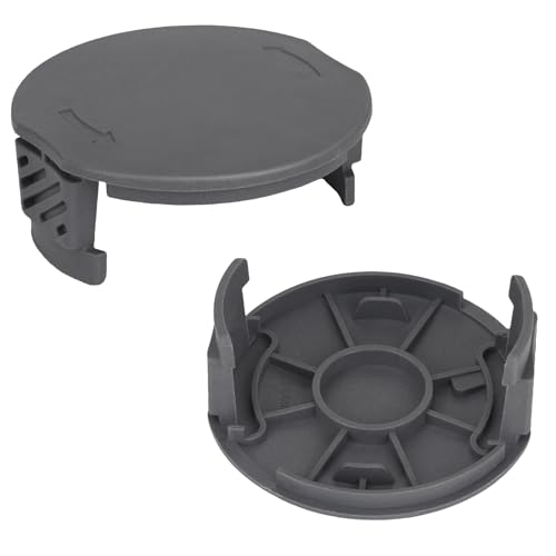 Yweller F016F05320 Rasentrimmer abdeckung Spulenabdeckung passend für Bosch 3600HC1JB0 EasyGrassCut 23, EasyGrassCut 26, EasyGrassCut 18, 18-230, 18-26,2 Stück Hochwertige Qualität Spulendeckel von Yweller