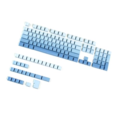 Ywmsfl 134pcs Farbstofffarb Tastaturkaps Mit Seitengravur Ergonomischer OEM Höhe Für Mechanische Tastaturen Transuzente Schlüsselkaps von Ywmsfl