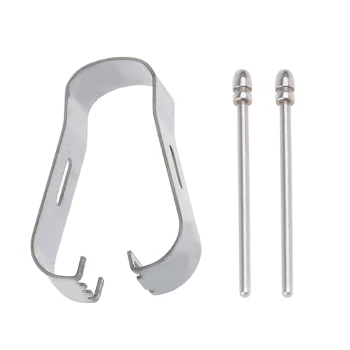 Ywmsfl 2pcs Metall Roundgewinde Kopfstiftkerne Mit Clip Ersatz Für Bemerkenswerte Schriftgelehrte Schreiben Stiftstift von Ywmsfl