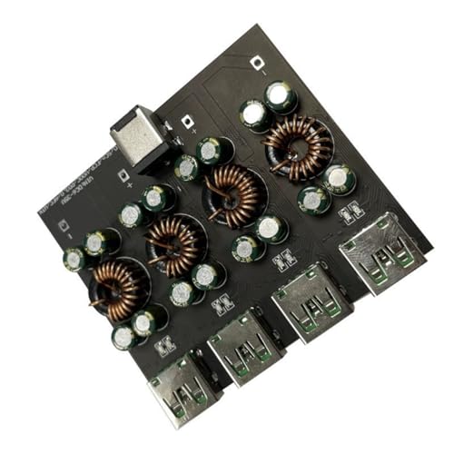 Ywmsfl 4port Schnelles Lademodul Kompatibel Für Mehrere Protokolle Telefon USB Typ C Schnell Für Smartphones Und Tablets von Ywmsfl