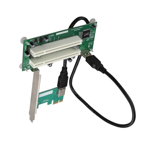 Ywmsfl PCIe Zum Doppelschlitzerweiterungskarte Für Desktop Computer Mit USB3.0 Datenübertragungssteckplatz Addieren Den Kartenwandler von Ywmsfl