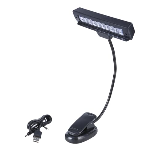 Ywmsfl Tragbarer 10LED Clip Auf Licht Mit USB Und Batterie Netzteil Lesung Campinglicht Perfekt Für Bücherwürmer Und Ywmsfl Tragbarer 10LED Clip Auf Licht Mit USB Und Batterie Netzteil Lesung Campinglicht Perfekt Für Bücherwürmer Und von Ywmsfl