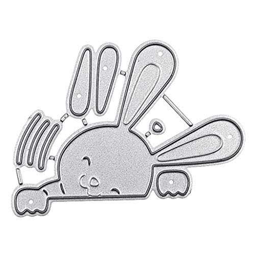 Schön Ostern Hase Metall Stanzschablonen Stanzschablone DIY Für Scrapbooking, Kartenherstellung, Papierhandwerk, Themeneinladungen, Albumdekoration, Bilderrahmen von Yxinghai