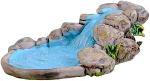 Yxinjy Blauer Miniatur-Mini-Wasserpool DIY Feengarten Rasen Ornament Outdoor Statuen für Berg Puppenhaus Dekor Handwerk Feengarten Wasserfall Gefälschtes Wasser Yxinjy Blauer Miniatur-Mini-Wasserpool DIY Feengarten Rasen Ornament Outdoor Statuen für Berg Puppenhaus Dekor Handwerk Feengarten Wasserfall Gefälschtes Wasser von Yxinjy